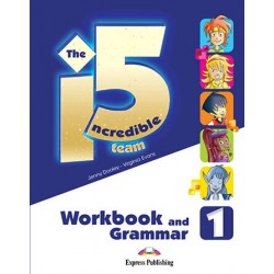 Incredible 5 Team 1 - Workbook & Grammar Book (with Digibook App.)